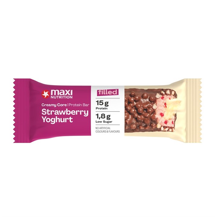 Creamy Core Protein Bars 12 x 45g - Strawberry Yoghurt (BBD: 30/11/2023)